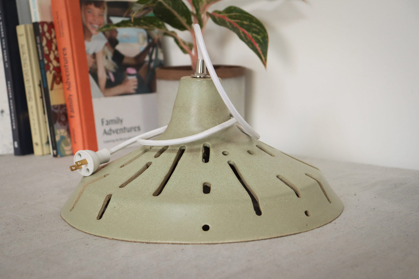 BARN SHADE, pendent lamp, Ryan Bryant, lighting, modern, mid century, mid century modern, with 12' cord.