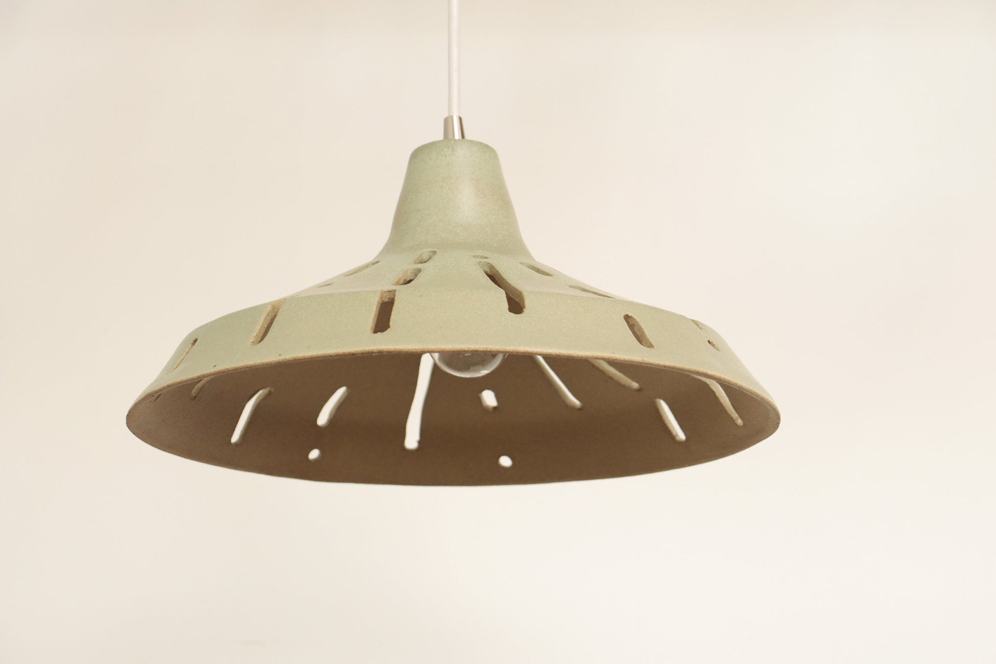 BARN SHADE, pendent lamp, Ryan Bryant, lighting, modern, mid century, mid century modern, with 12' cord.