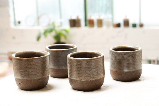 CERAMIC CUPS, 4oz cups, shot glass, sake, espresso, whiskey